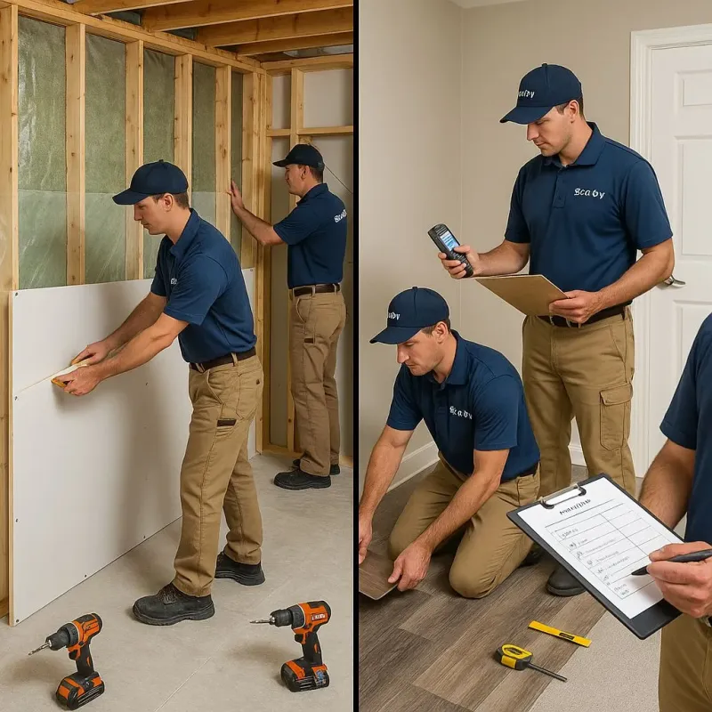 Repairs and Reconstruction process in Elizabeth, CO